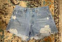 501 High-Waisted Shorts