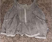 Pol grey tank top