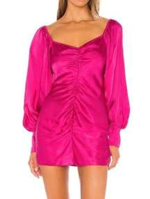 Rococo Sand x Revolve Poppy Mini Dress Magenta XS