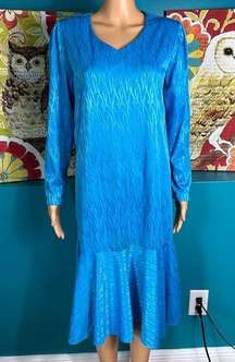 Anthony Richards Vintage Blue Dress