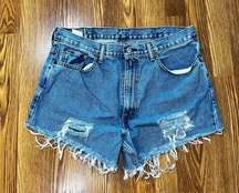 Awesome Vintage Levi’s 550 Cutoff Jean Shorts!