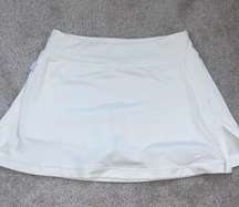 Dri-Fit White Tennis Skort