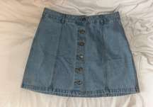 Denim Skirt