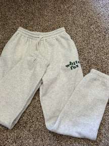 White Fox Sweatpants