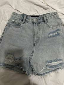 White Fox Denim Shorts 