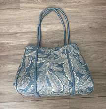 Anthropologie Tapestry Print Tote Bag