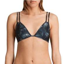 All Saints Bikini Black Top