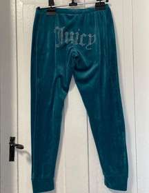 velour drawstring joggers size small