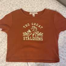 The Great Stallions crop top