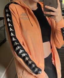 Zip Up - Orange Peach