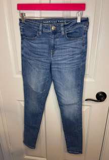 Medium Wash Skinny Jeggings Sz 6 Reg Minimalist Closet Essential