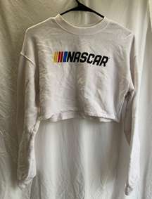 Nascar Cropped Sweatshirt