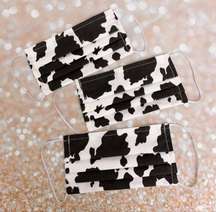 Cow print Face Mask animal print reusable/washable face mask