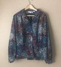 Oscar de la renta Button Down Blouse