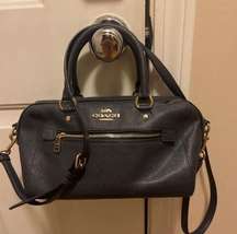 Blue Leather Bag