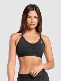 Ruched Sports Bra