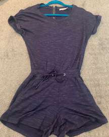 Navy Blue Romper