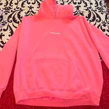 Faded Moon Neon Pink Sweatshirt