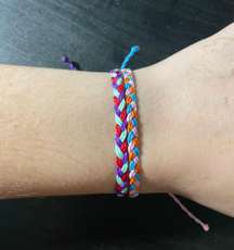 2  Braided Bracelets