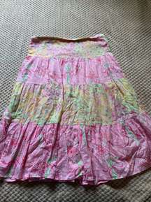 tiered skirt