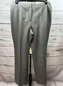 Kasper 12p lined gray dress pants - 2742