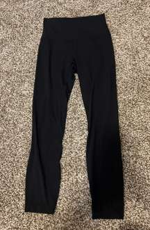 Black Align Leggings 25”