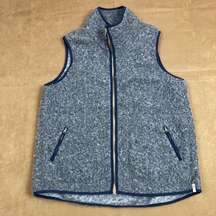 Woolrich Curly Pile Fleece Vest Women’s L Gray