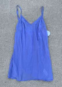 Periwinkle Slip Dress