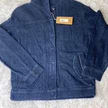 Prana Nautical Shaderock Denim Jeans Jacket S NWT