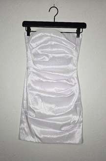 Nookie Adore 2 Way Dress in White  Dress Size Medium