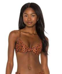 - Camilla Bikini Top In Brown Summer Beach Pool