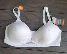 NWT Warners bra 38DD white Contour underwire flex revolution collection