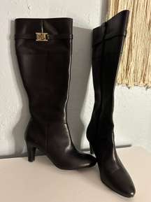 Black Knee High Boots