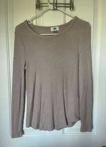 Ribbed Long Sleeve