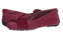 T Tahari Evan Origami Flat- Burgundy Size 6.5