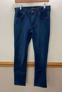 James Jeans Riley Straight Leg Bootcut Dark Wash Jeans Size 28
