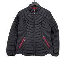 XERSION Puffer Jacket Black Pink M