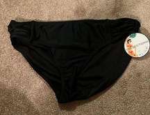 Black bikini bottoms large (12-14)