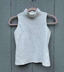 Maeve by  Mock Neck Tank Top XS