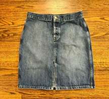 Denim Vintage Skirt Size 8 late 90s/Y2K