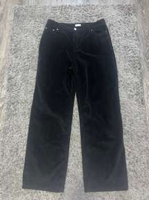 Black Corduroy Pants 