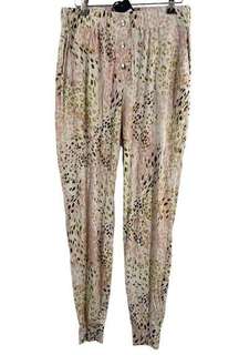 n:Philanthropy Leo Animal Print Jogger Small New