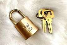 Louis Vuitton Authentic Lock and Key