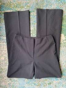 Vintage Y2K NY&Co City Stretch black bootcut seamless dress pants, size 8 tall