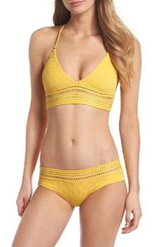 Triangle Bikini Set In Dandelion