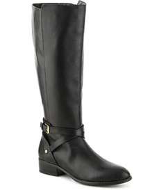 Lauren Ralph Lauren Mariah Leather Knee High Equestrian Riding Boot