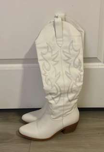 White Cowboy Boots