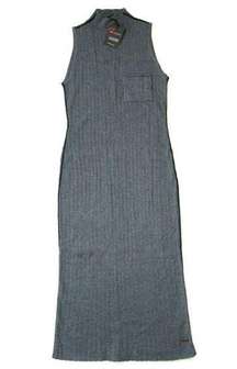 NWT n: PHILANTHROPY Henry in Heather Grey Ribbed Mockneck Sweater Dress XS