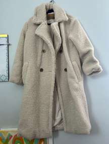 Bear paw Sherpa Long Jacket