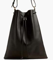 KHAITE Greta large shoulder bag black